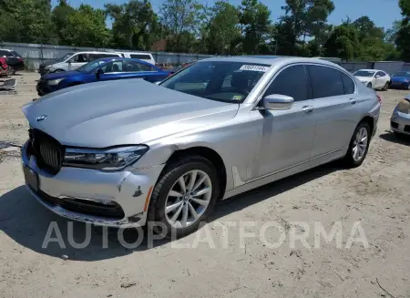 BMW 740 I 2016 vin WBA7E2C5XGG738471 from auto auction Copart