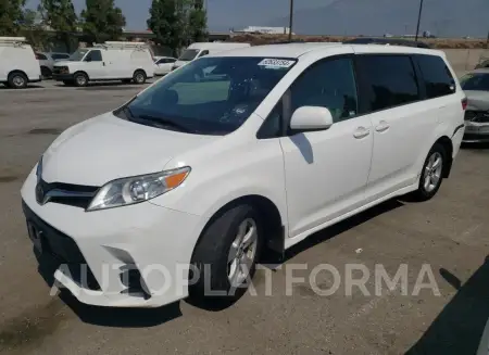 Toyota Sienna LE 2020 2020 vin 5TDKZ3DC2LS052218 from auto auction Copart