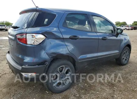 FORD ECOSPORT S 2021 vin MAJ3S2FE8MC450608 from auto auction Copart