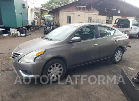 Nissan Versa 2016 2016 vin 3N1CN7AP6GL889728 from auto auction Copart