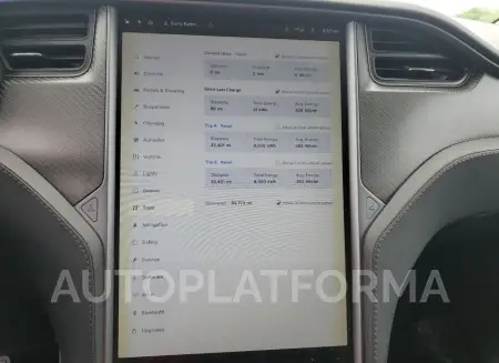 TESLA MODEL X 2018 vin 5YJXCAE29JF102261 from auto auction Copart