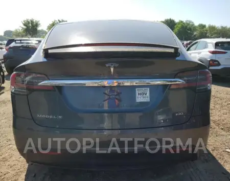 TESLA MODEL X 2018 vin 5YJXCAE29JF102261 from auto auction Copart