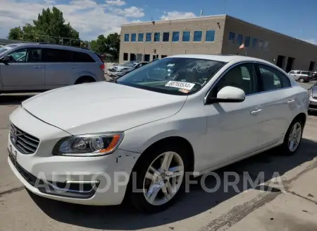 Volvo S60 2015 2015 vin YV126MFK7F1355638 from auto auction Copart