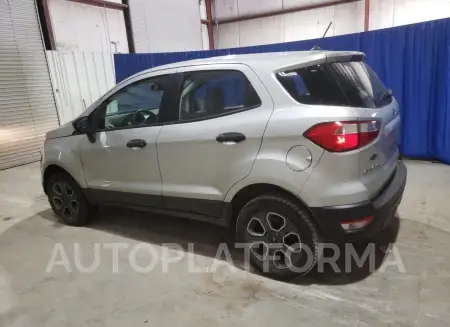 FORD ECOSPORT S 2018 vin MAJ6P1SL4JC215938 from auto auction Copart