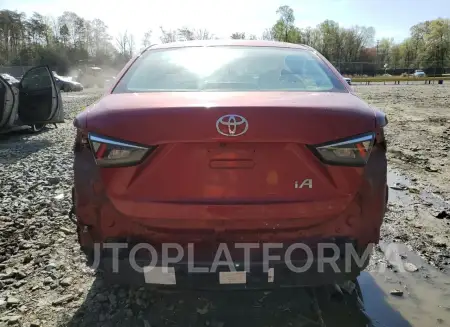 TOYOTA YARIS IA 2018 vin 3MYDLBYV5JY318354 from auto auction Copart