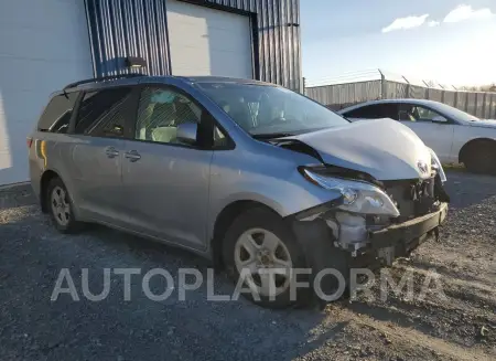 TOYOTA SIENNA LE 2017 vin 5TDJZ3DC9HS160662 from auto auction Copart