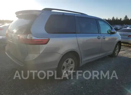 TOYOTA SIENNA LE 2017 vin 5TDJZ3DC9HS160662 from auto auction Copart