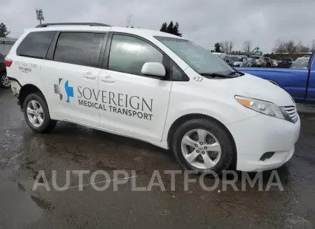 TOYOTA SIENNA LE 2017 vin 5TDKZ3DC8HS823269 from auto auction Copart