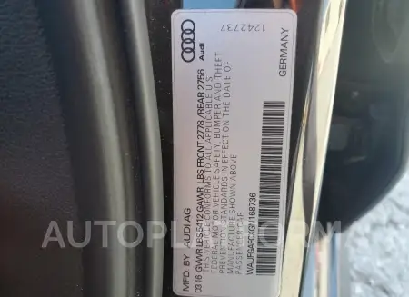 AUDI A6 PREMIUM 2016 vin WAUFGAFCXGN168736 from auto auction Copart