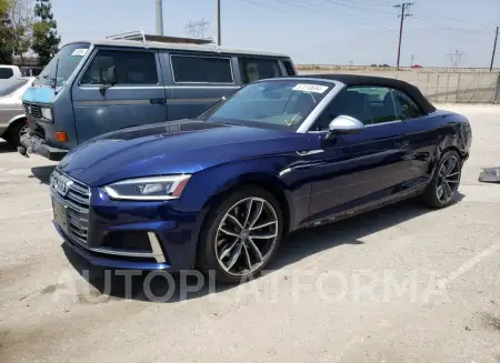 Audi S5 2018 2018 vin WAUY4GF53JN015614 from auto auction Copart