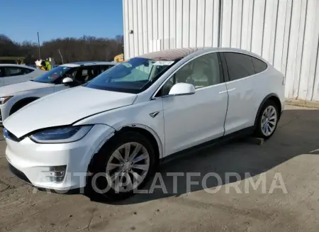 TESLA MODEL X 2018 vin 5YJXCAE25JF119932 from auto auction Copart