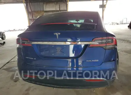 TESLA MODEL X 2020 vin 5YJXCAE44LF248216 from auto auction Copart