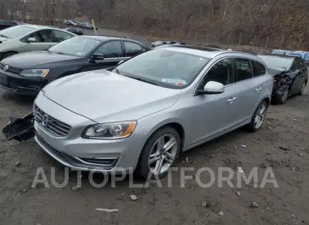 VOLVO V60 PREMIE 2015 vin YV140MEK2F1260822 from auto auction Copart