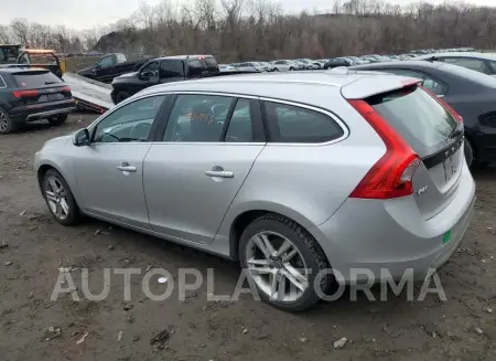 VOLVO V60 PREMIE 2015 vin YV140MEK2F1260822 from auto auction Copart