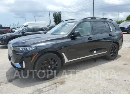 BMW X7 XDRIVE4 2022 vin 5UXCW2C0XN9J14947 from auto auction Copart