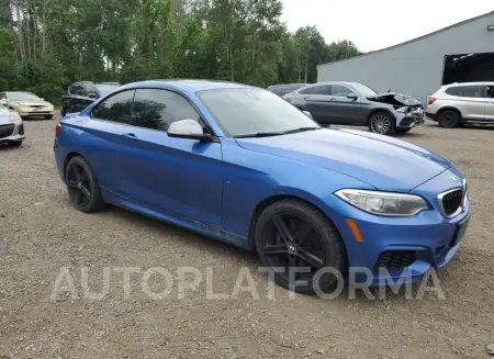 BMW M240XI 2017 vin WBA2G3C38HV641341 from auto auction Copart