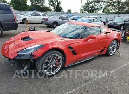 CHEVROLET CORVETTE G 2017 vin 1G1YY2D79H5122071 from auto auction Copart