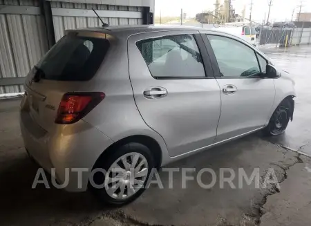 TOYOTA YARIS 2015 vin VNKKTUD37FA048424 from auto auction Copart