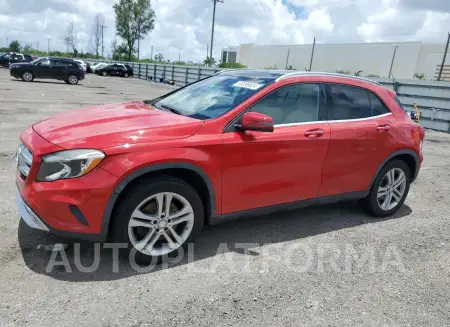 MERCEDES-BENZ GLA 250 2016 vin WDCTG4EB2GJ205313 from auto auction Copart