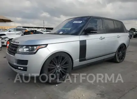 LAND ROVER RANGE ROVE 2016 vin SALGS2KF3GA255681 from auto auction Copart