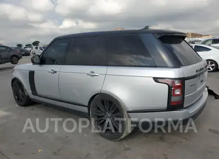 LAND ROVER RANGE ROVE 2016 vin SALGS2KF3GA255681 from auto auction Copart