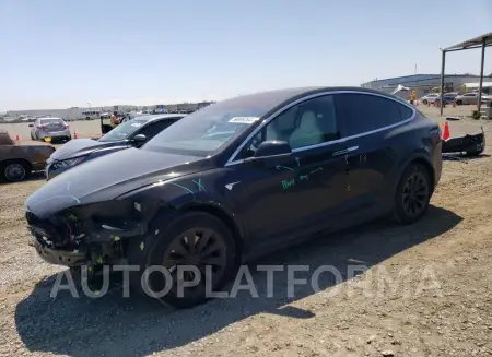 TESLA MODEL X 2018 vin 5YJXCAE22JF142245 from auto auction Copart