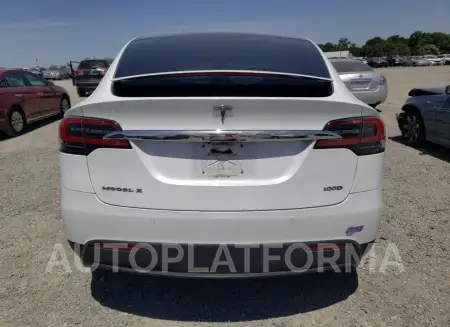 TESLA MODEL X 2018 vin 5YJXCAE29JF133588 from auto auction Copart