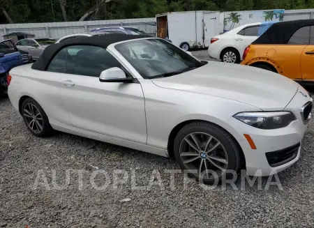 BMW 230I 2018 vin WBA2M7C51JVD51405 from auto auction Copart