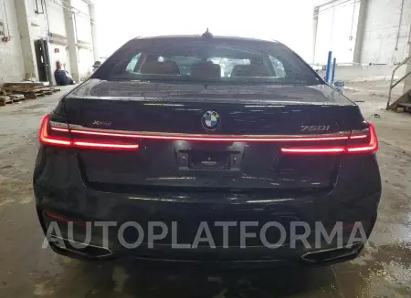 BMW 750 XI 2020 vin WBA7U2C07LGJ59455 from auto auction Copart