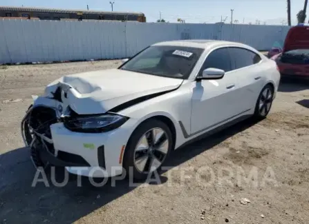 BMW I4 2023 2023 vin WBY43AW07PFP55898 from auto auction Copart