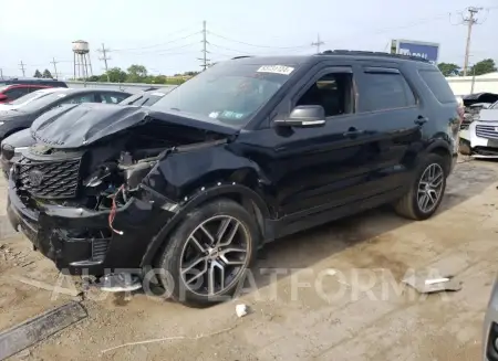 Ford Explorer 2018 2018 vin 1FM5K8GT1JGB53554 from auto auction Copart