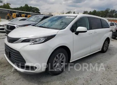 Toyota Sienna LE 2022 2022 vin 5TDKRKEC3NS116634 from auto auction Copart