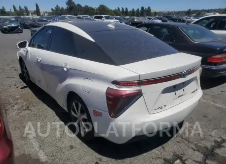 TOYOTA MIRAI 2017 vin JTDBVRBD9HA002334 from auto auction Copart