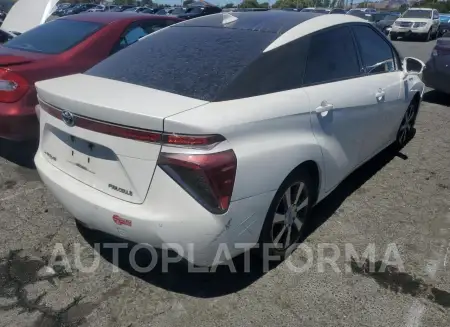 TOYOTA MIRAI 2017 vin JTDBVRBD9HA002334 from auto auction Copart