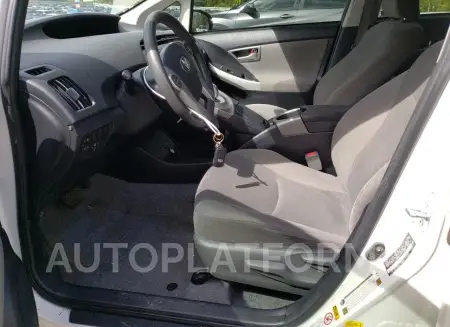 TOYOTA PRIUS 2015 vin JTDKN3DU9F0428098 from auto auction Copart