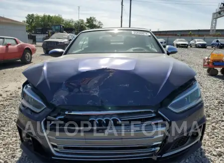 AUDI S5 PRESTIG 2018 vin WAU24GF59JN001867 from auto auction Copart