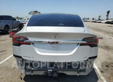 TESLA MODEL X 2016 vin 5YJXCAE27GF002846 from auto auction Copart