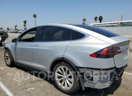 TESLA MODEL X 2016 vin 5YJXCAE27GF002846 from auto auction Copart