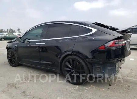 TESLA MODEL X 2016 vin 5YJXCBE24GF028567 from auto auction Copart