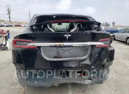 TESLA MODEL X 2016 vin 5YJXCBE24GF028567 from auto auction Copart