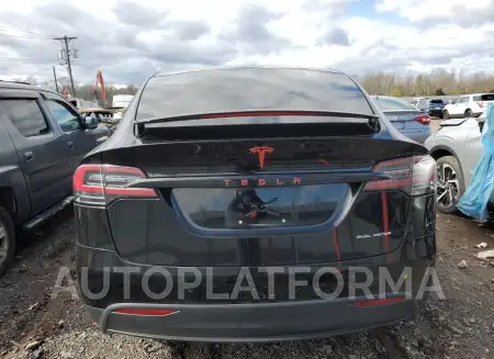 TESLA MODEL X 2020 vin 5YJXCDE24LF262648 from auto auction Copart