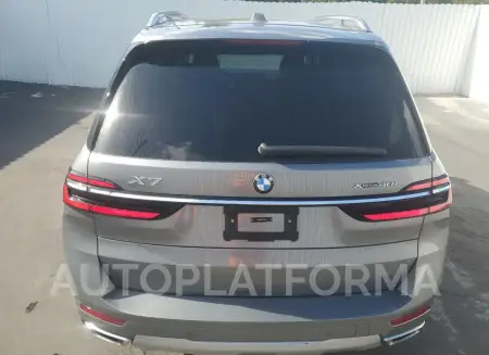 BMW X7 XDRIVE4 2024 vin 5UX23EM04R9T73363 from auto auction Copart