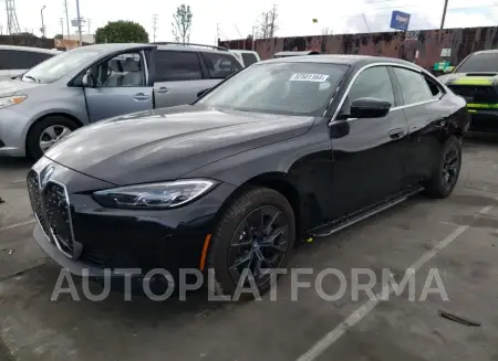 BMW I4 2023 2023 vin WBY43AW01PFP97712 from auto auction Copart