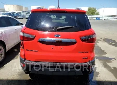 FORD ECOSPORT T 2020 vin MAJ6S3KL9LC353195 from auto auction Copart