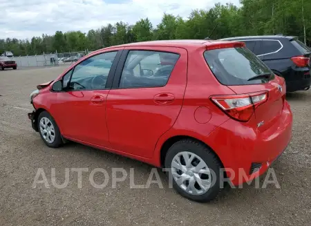 TOYOTA YARIS L 2018 vin VNKKTUD33JA096690 from auto auction Copart