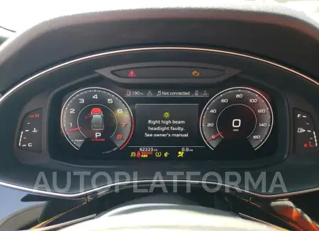 AUDI Q8 PREMIUM 2019 vin WA1AVAF12KD016279 from auto auction Copart