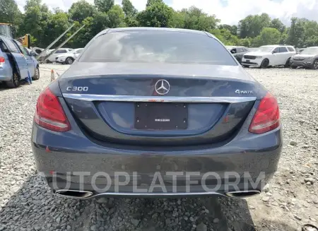 MERCEDES-BENZ C 300 4MAT 2015 vin 55SWF4KB0FU018697 from auto auction Copart