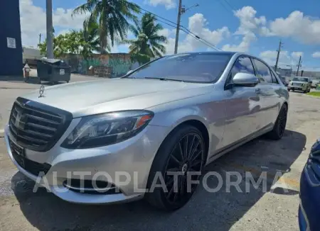 MERCEDES-BENZ S 550 4MAT 2015 vin WDDUG8FB0FA143205 from auto auction Copart