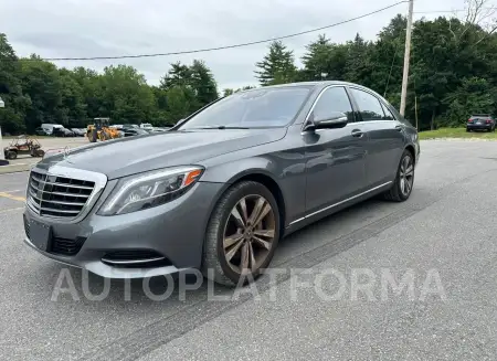 Mercedes-Benz S550 2017 2017 vin WDDUG8FBXHA341258 from auto auction Copart