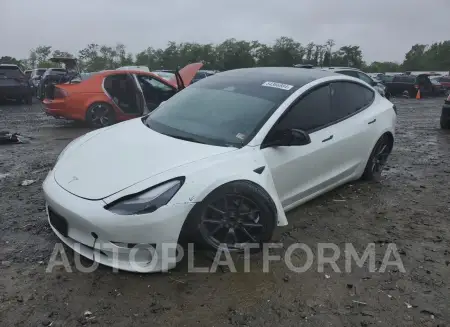 TESLA MODEL 3 2025 vin 5YJ3E1EA5PF609845 from auto auction Copart